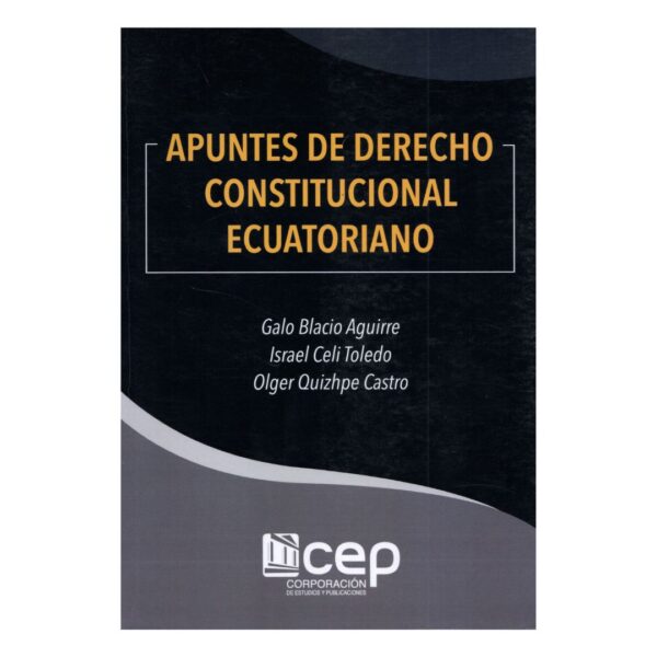 Apuntes de derecho constitucional ecuatoriano