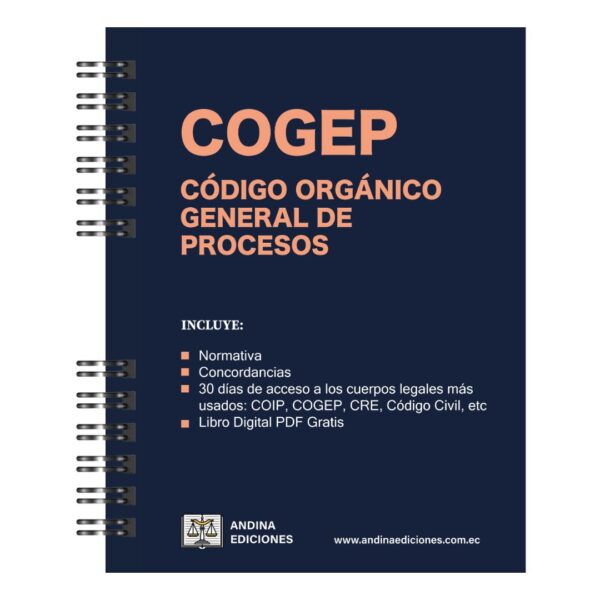 Código Orgánico general de procesos, COGEP