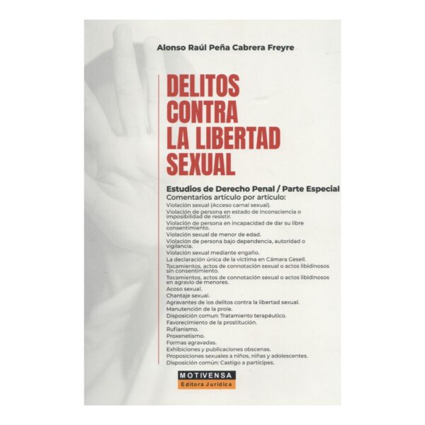Delitos contra la libertad sexual