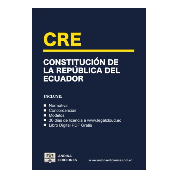Constitución de la República del Ecuador, CRE
