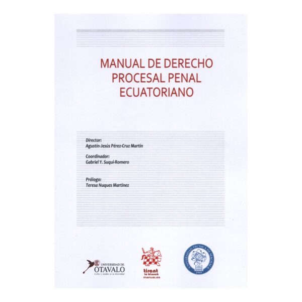 manual de derecho procesal penal ecuatoriano