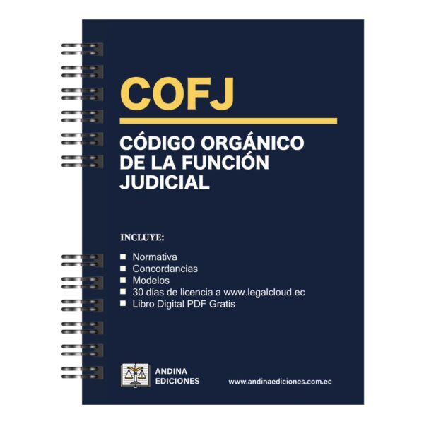 Código Orgánico de la Función Judicial, COFJ 2024