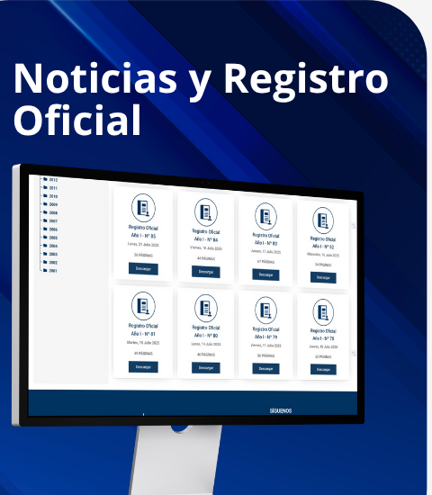 Noticias y Registro Oficial