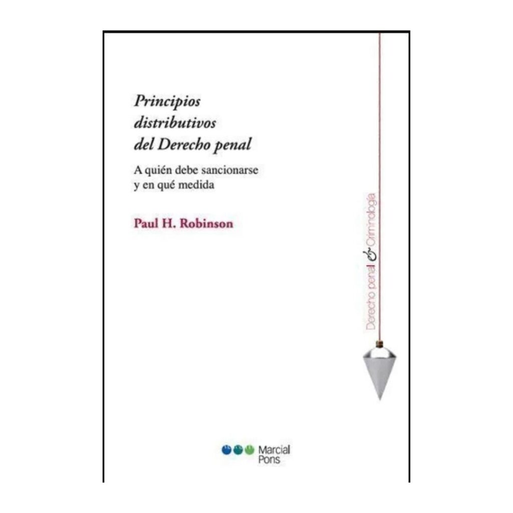 Principios distributivos del Derecho Penal