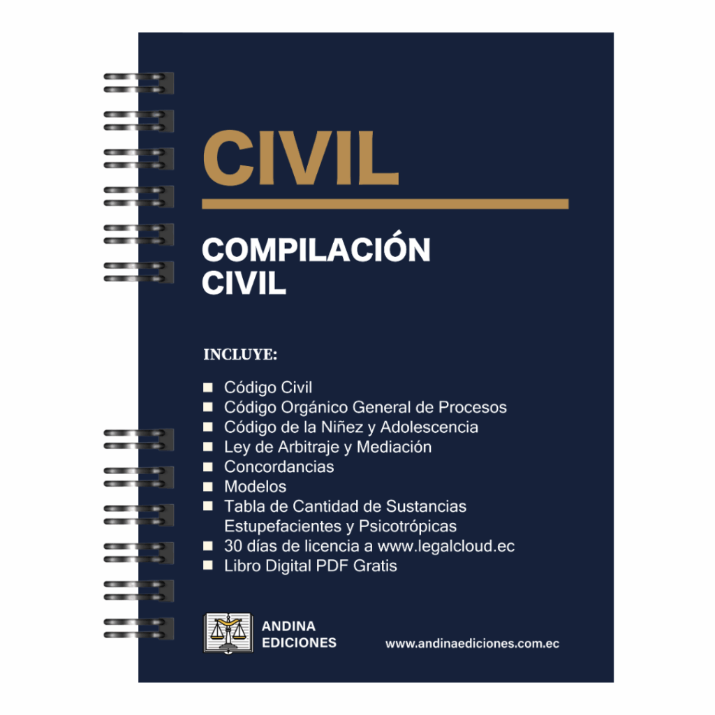 Compilación Civil actualizado 2025. Compilación Civil, CC, COGEP, CONA, Ley de Arbitraje